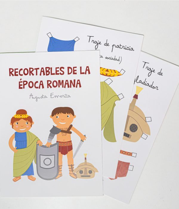 "RECORTABLES ÉPOCA ROMANA" - Imagen 2